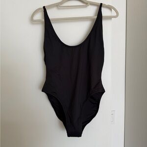SKIMS Black One-Piece Swimsuit